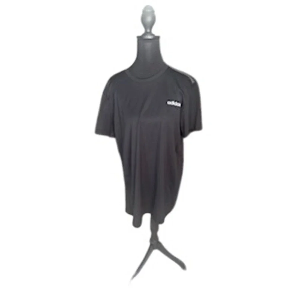Adidas M EM TEE Men Black Performance Graphic Training T-Shirt EI9769 Size L NEW